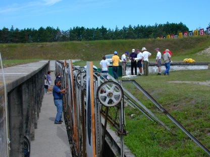 wideangle of pits